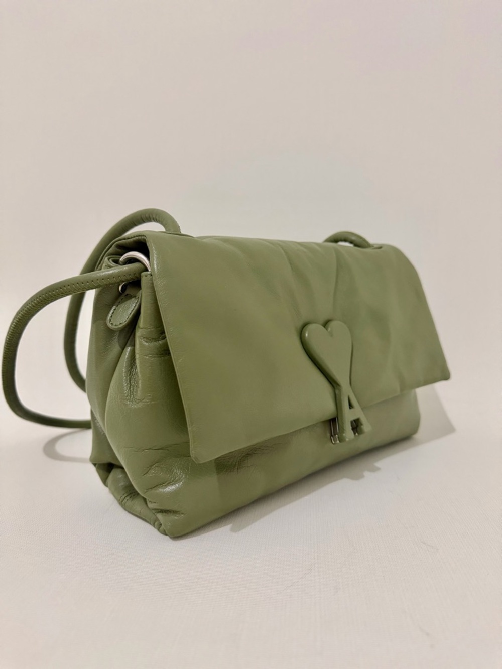 AMI
Voulez-Vous Leather Shoulder Bag